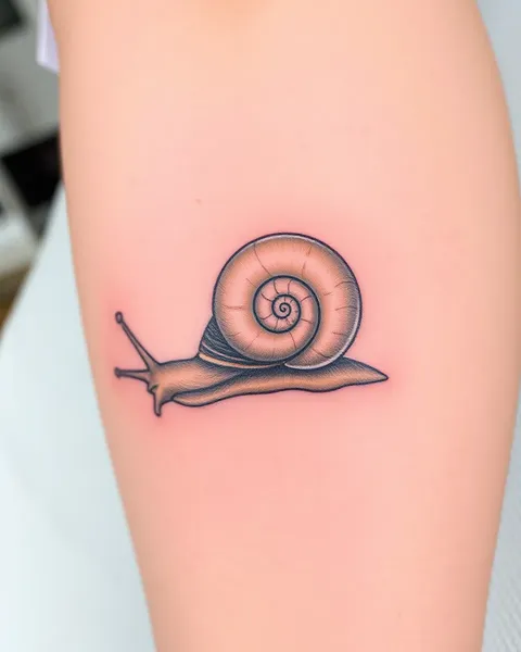 Diseños de Tatuaje de Caracol para Hombres: Fuertes y Únicos