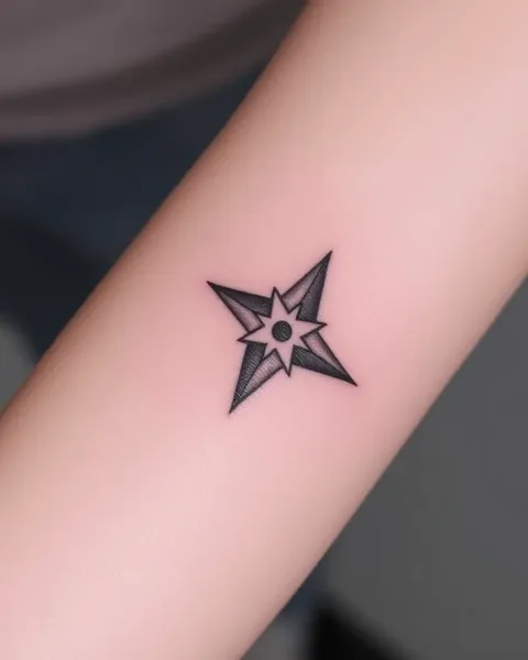 Diseños de Tatuaje de Estrella Celestial para Arte en Espalda y Brazo