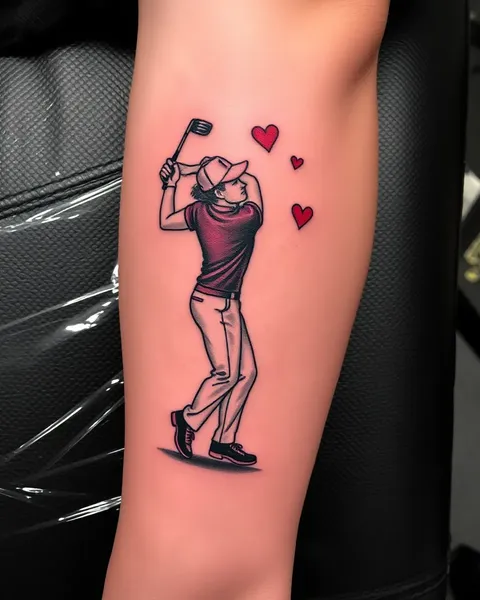 Diseños de Tatuaje para Amantes y Aficionados al Golf