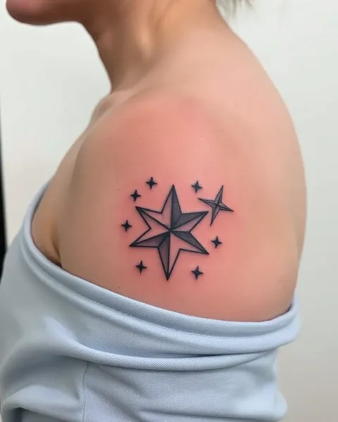 Diseños de Tatuajes de Estrellas para Inspiración de Zodiac y Astrología