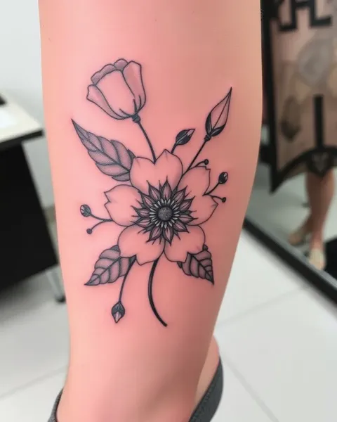 Diseños de Tatuajes de Flor Exótica para Hombres