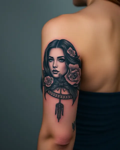 Diseños de Tatuajes de Mujer Minimalista para Estilo Simple