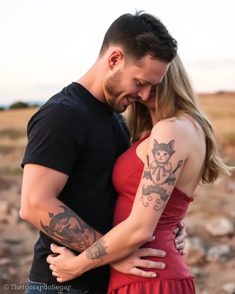 Diseños de Tatuajes de Padre e Hija para la Familia