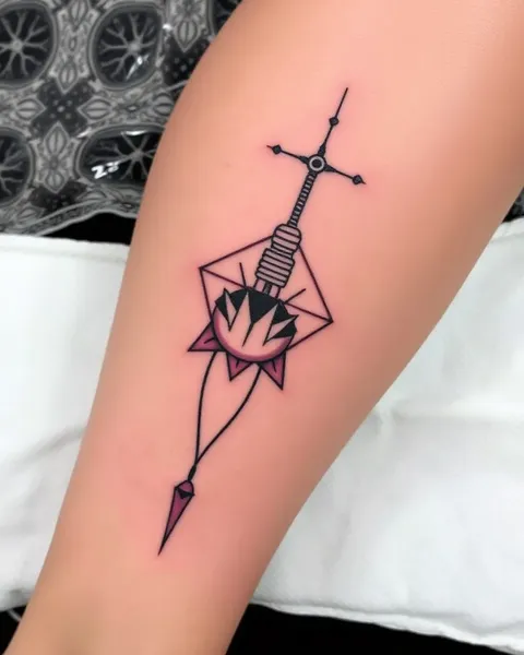 Diseños de Tatuajes de Pierna Simple para Hombres