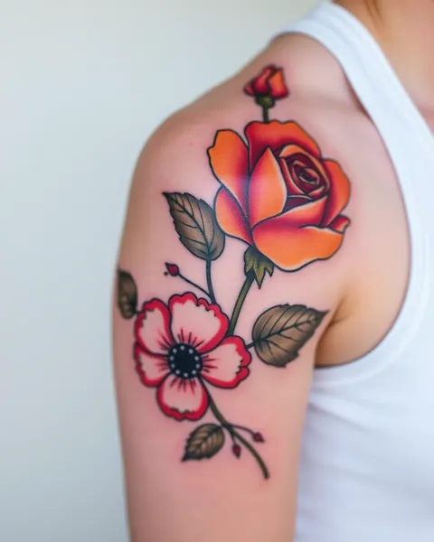 Diseños de flores para tatuajes: Diseños significativos