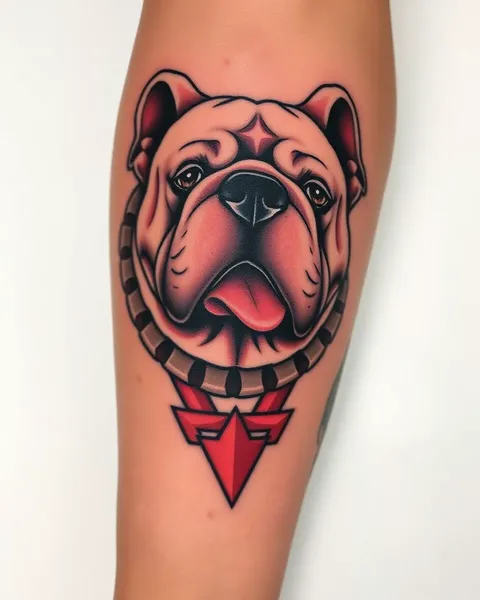 Diseños de tatuaje de bulldog para los valientes y leales