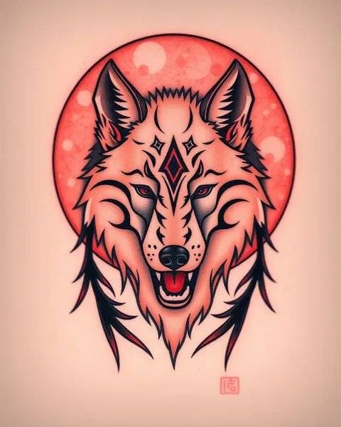 Diseños de tatuaje de lobo tradicional para hombres y mujeres