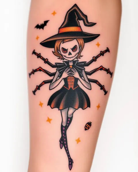 Diseños de tatuaje flash de Halloween para los valientes