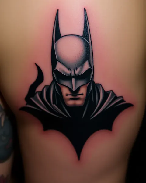 Diseños de tatuajes de Batman para el alma artística