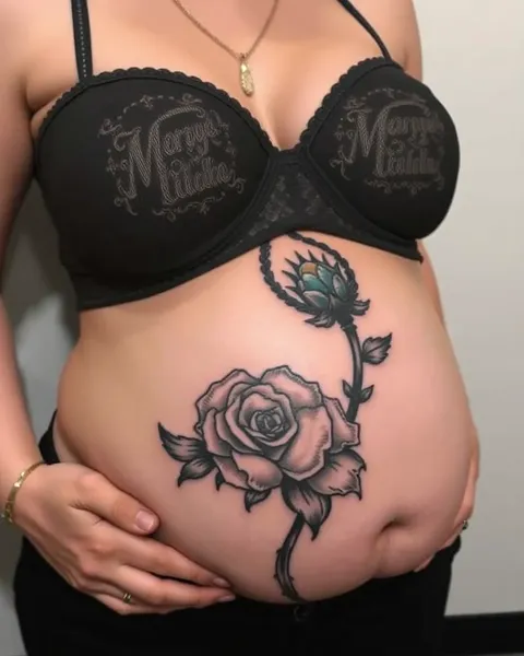 Diseños de tatuajes de aborto miscarriado para memorialización