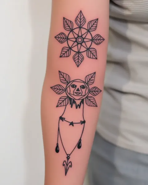 Diseños de tatuajes de codo para expresión única y elegante