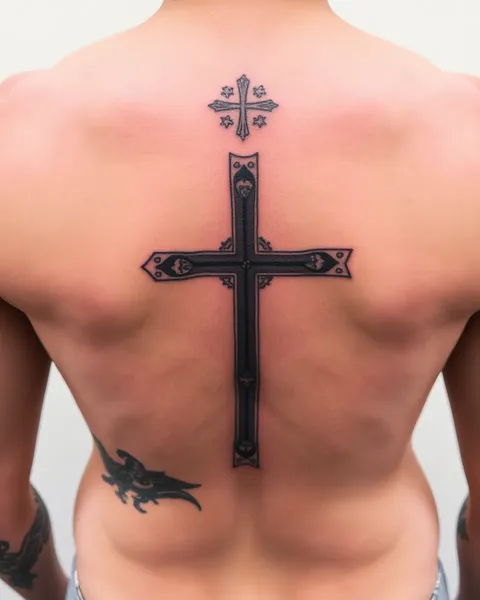 Diseños de tatuajes de la cruz de Jerusalén y su significado espiritual