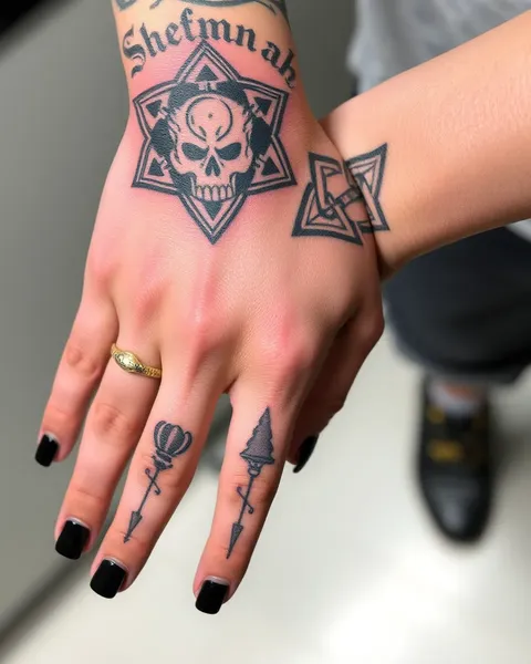 Diseños de tatuajes de mano masculinos: opciones de arte únicas