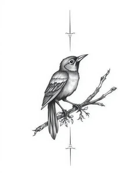 Diseños de tatuajes de pájaros hermosos para inspiración ahora