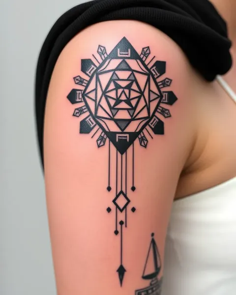 Diseños de tatuajes geométricos: Decoraciones corporales hermosas y significativas