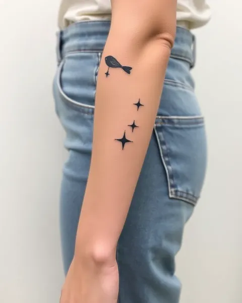 Diseños de tatuajes sencillos para la muñeca femenina inspiración