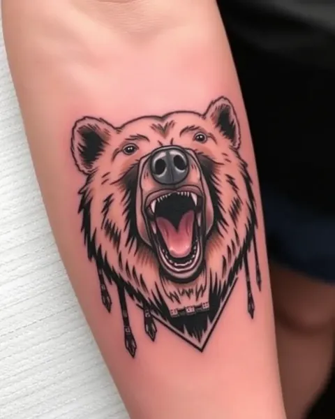 Diseños y ideas de tatuajes de oso hermosos para mujeres