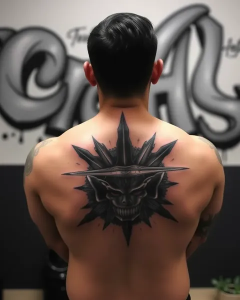 Diseños y ideas de tatuajes en la espalda para hombres