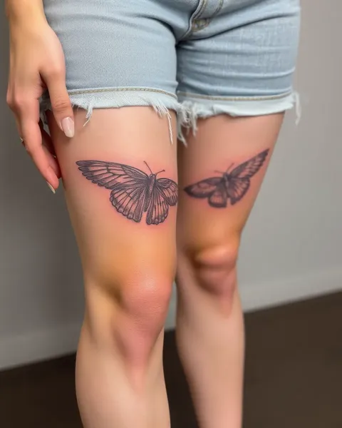 Diseños y ideas de tatuajes para mujeres en la pierna