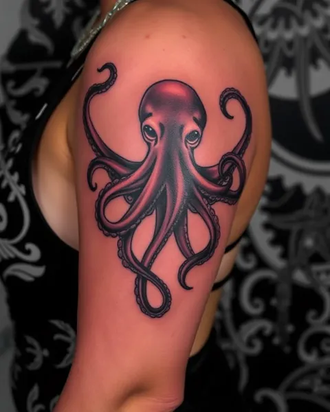 Diseños únicos de tatuajes de pulpo para entusiastas del cuerpo