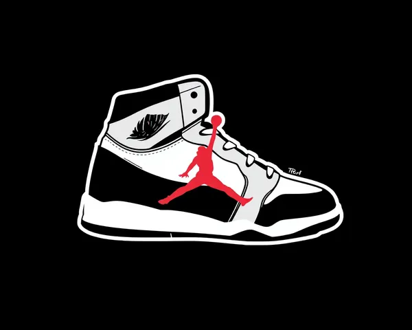 Disponible diseño de logo de Air Jordan en formato PNG