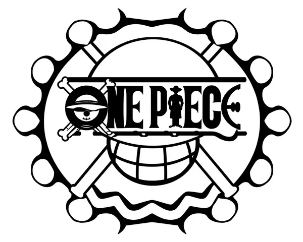 Disponible logotipo de One Piece en formato PNG gráfico