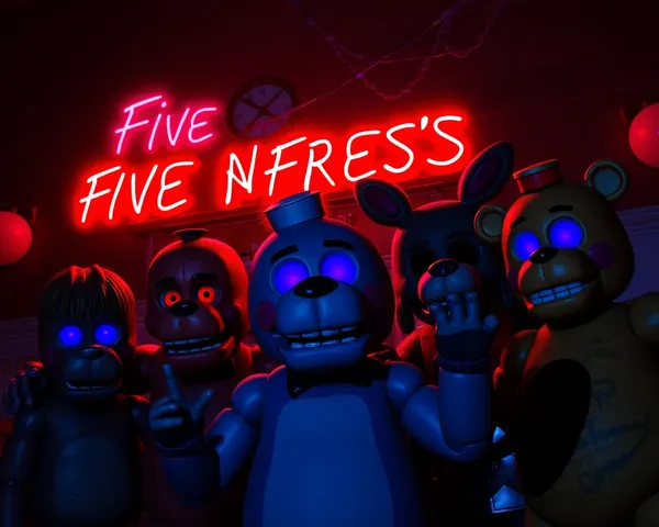 Disponible mercadería PNG de Five Nights at Freddy's