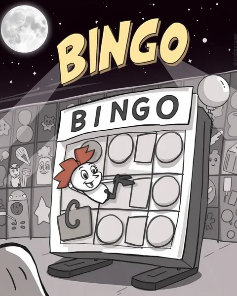 Diversión y juegos con imágenes de bingo de cómic