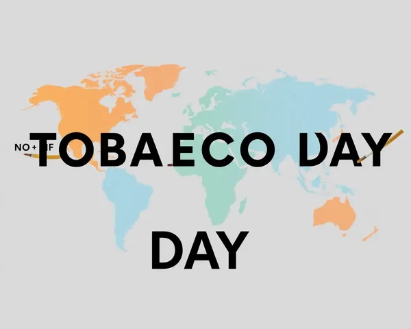 Día Mundial Sin Tabaco PNG Fomenta Dejar de Fumar