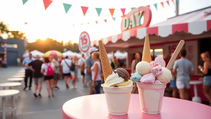 Día Nacional de Helado 2025: Celebración de postres dulces