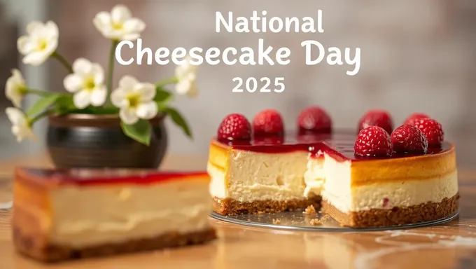 Día Nacional de Tarta de Queso 2025: Una Celebración Global de Tarta de Queso