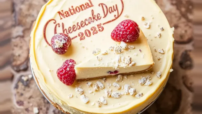 Día Nacional de Tarta de Queso 2025: Una Celebración de Sabor