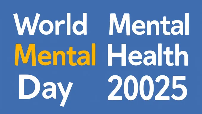 Día de Conciencia sobre la Salud Mental para el Día Mundial de la Salud Mental 2025