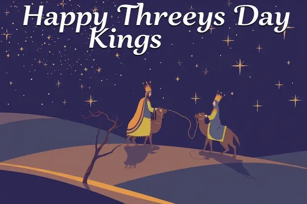 Día de los Reyes Magos, imágenes felices