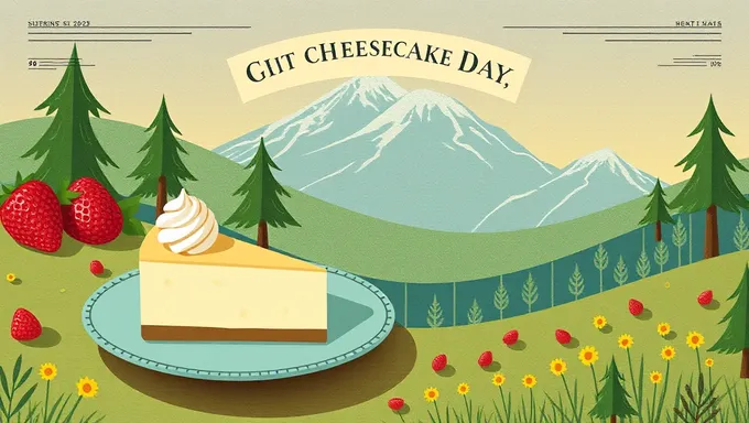 Día del cheesecake nacional 2025: Celebraciones anunciadas en todo el mundo