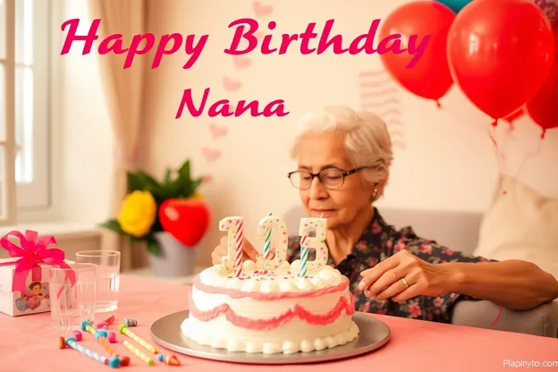 Día especial de Nana con imágenes felices