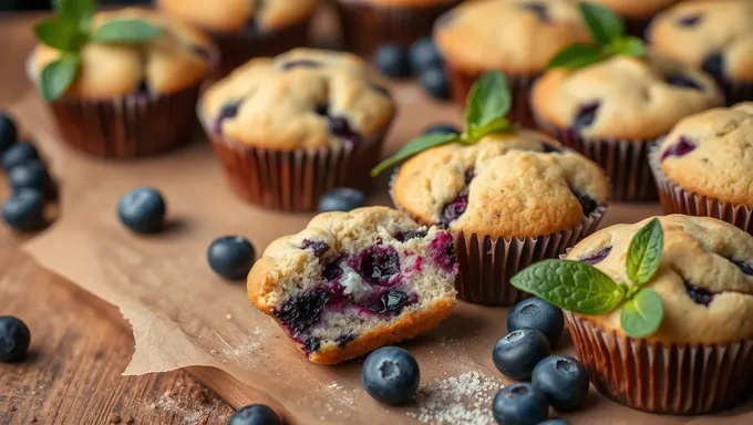 Día nacional de muffins de arándano azul 2025: un tratado para todos