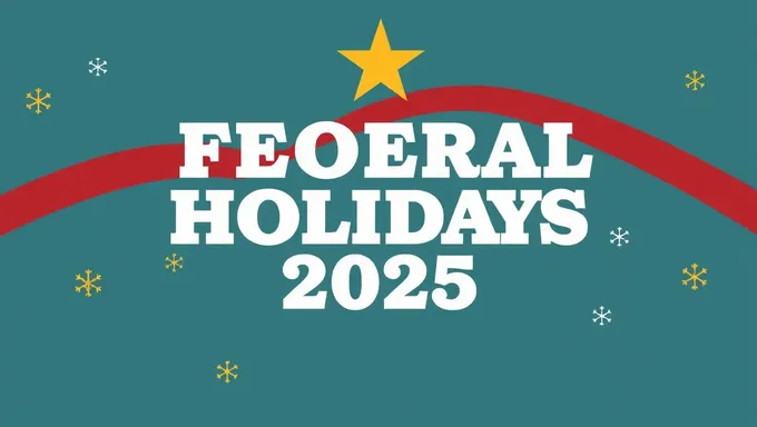 Días Feriados Federales 2025 EE