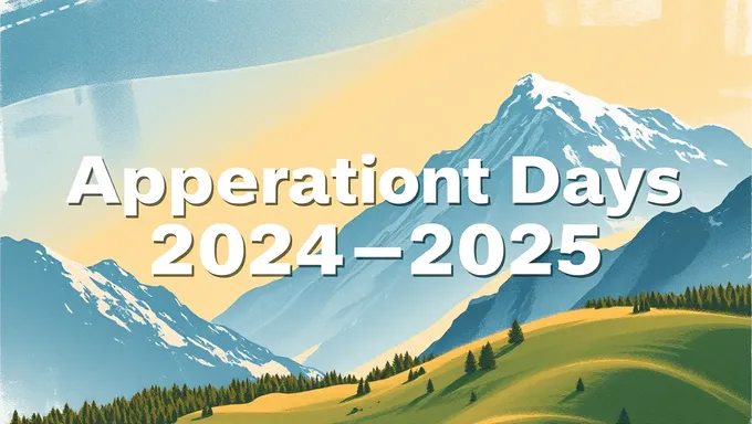 Días de apreciación 2024-2025: Fomentar la gratitud