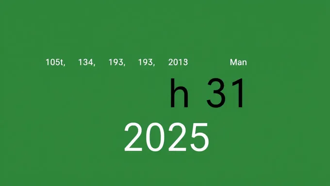 Días restantes hasta el 31 de marzo de 2025