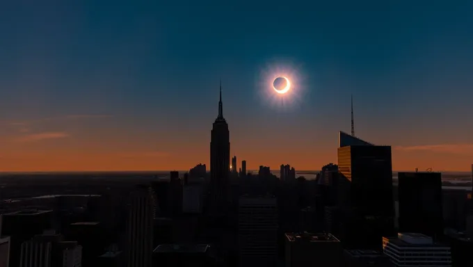 Eclipse Solar de Nueva York 2025: Un Espectáculo Celestial