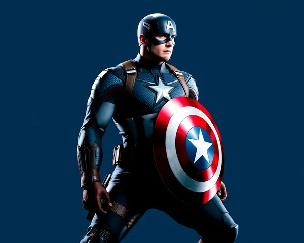 Edición de imagen PNG de Captain America