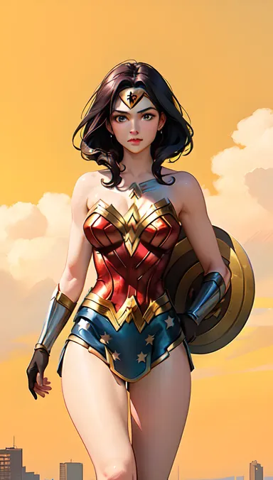 El Amor Inconveniente de Wonder Woman con Cómics Hentai