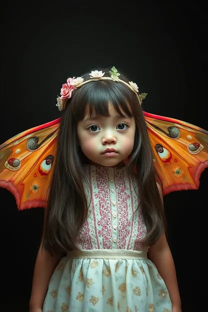 El Ciclo de Vida de una Mariposa Niña Explícito