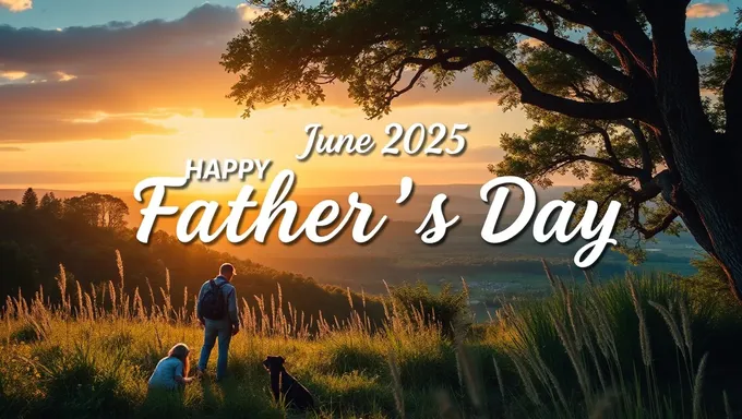 El Día del Padre de junio de 2025: un día de alegría