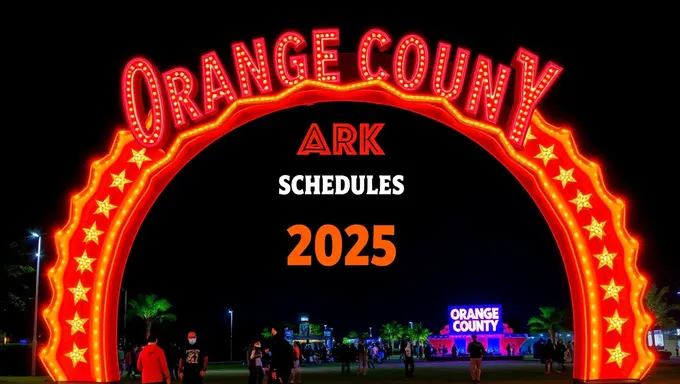 El Horario de Conciertos del Parque del Condado de Naranja para 2025 Ahora Está Disponible