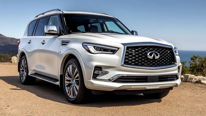 El Infiniti QX80 2025 SUV de lujo se desvela con características premium