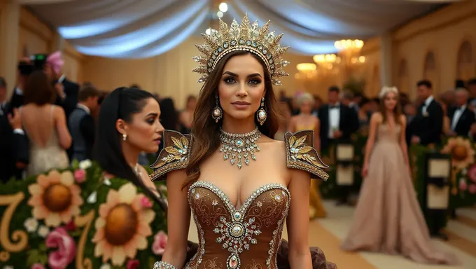 El Momento de Moda de Georgina Chapman en el Met Gala 2025