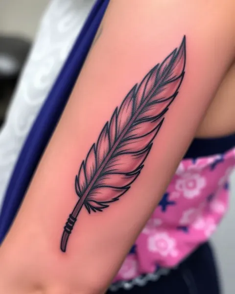 El Poder de los Tatuajes de Plumas y Sus Significados