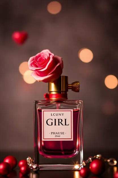 El Regalo de Perfume de la Niña es un Gesto Pensativo